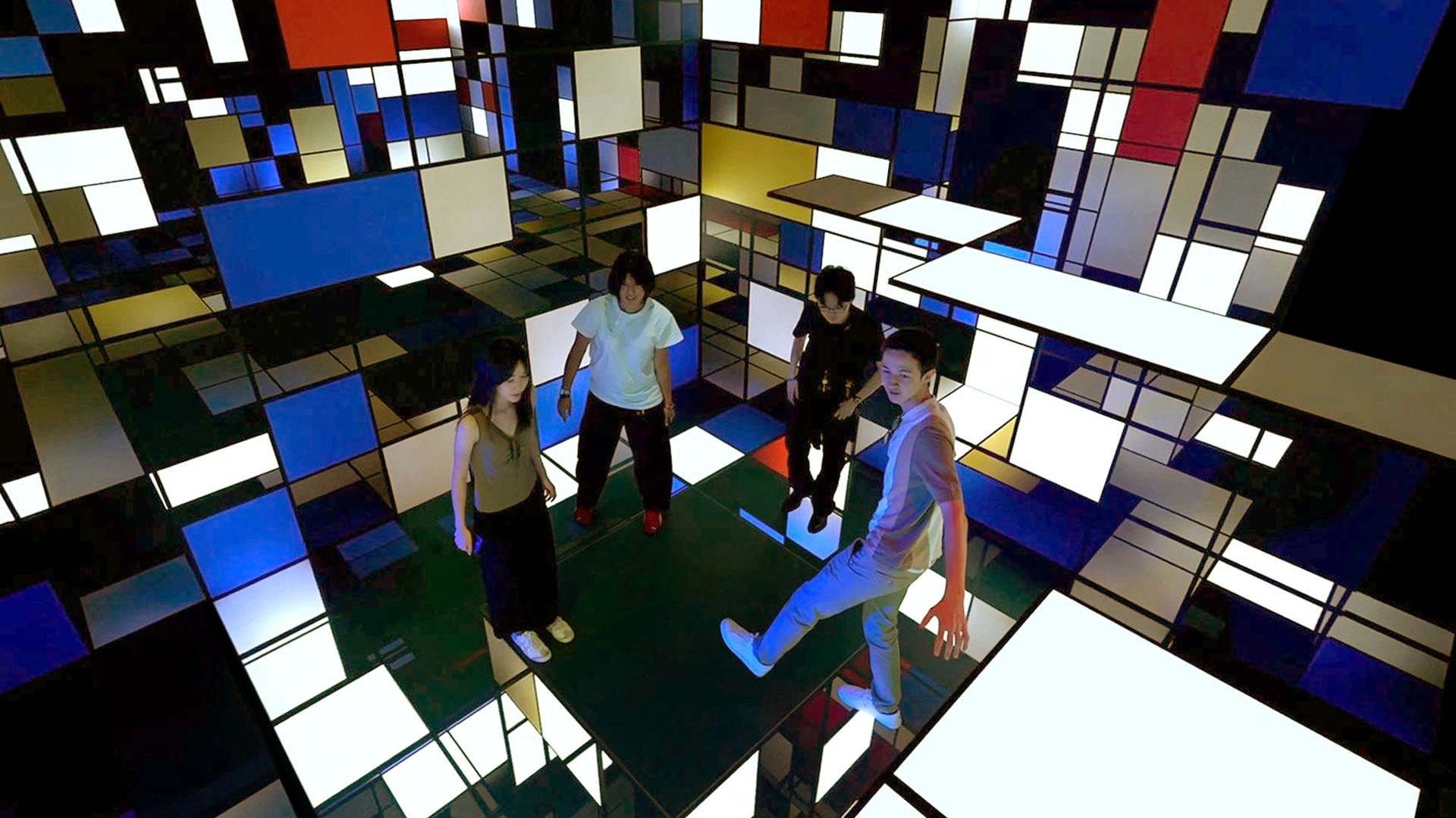 Video memento of the installation